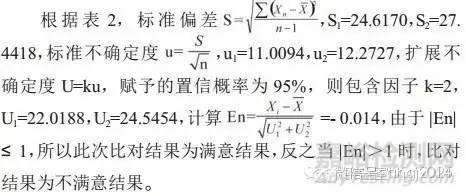 实验室各种比对方法：t 检验、 En 值、 CD 值……