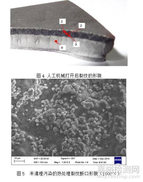 弧齿锥齿轮热处理裂纹成因分析和改进措施