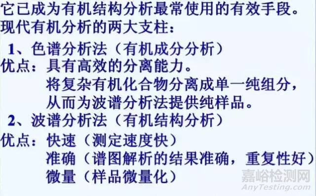 实验室光谱、质谱、色谱、波谱比较