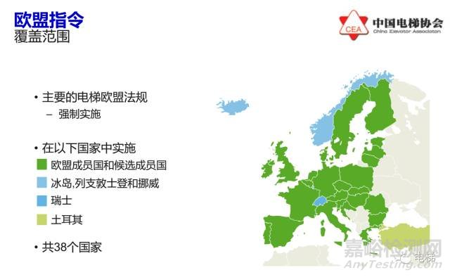 欧盟电梯指令2014/33/EU