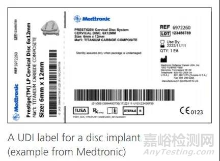 医疗器械唯一标识（UDI）系统规则内容及相关问题
