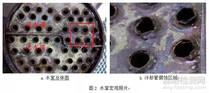 发动机管壳式机油冷却器腐蚀失效分析