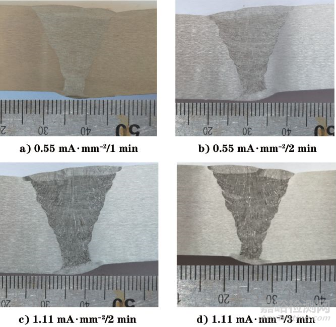 双相不锈钢焊接接头宏观金相试样的制备