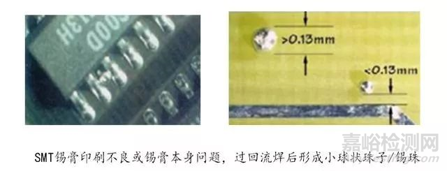 PCBA焊接常见缺陷