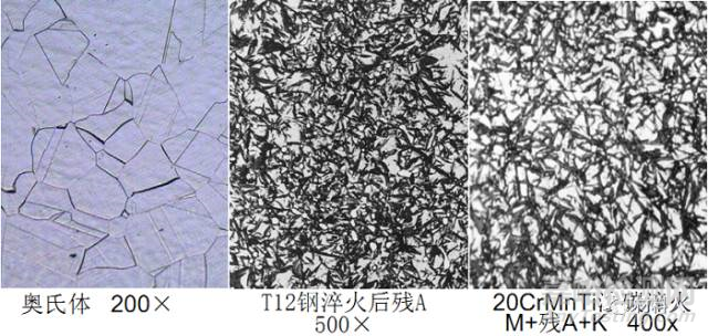 铁素体、奥氏体、渗碳体、珠光体、贝氏体、魏氏组织、马氏体、莱氏体......一文看懂