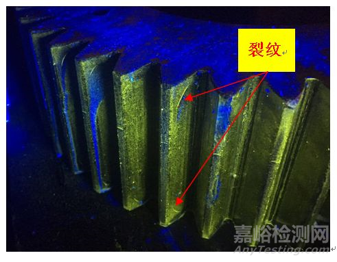 行星齿轮热处理后开裂失效分析