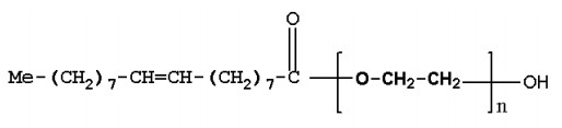 油酸聚氧乙烯酯的结构解析表征