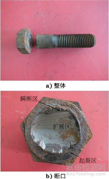 立轴混流式水轮机尾水管进人门连接螺栓断裂失效分析