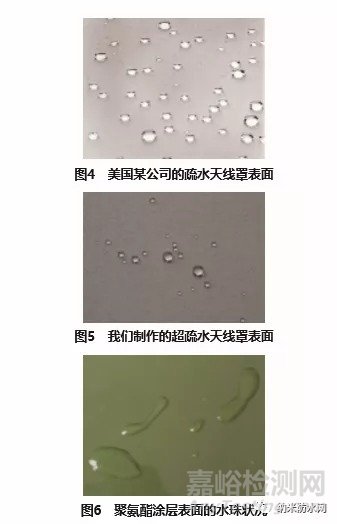 雷达天线罩超疏水耐候表面研究