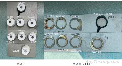 双组分水性环氧涂料中防闪锈性的研究