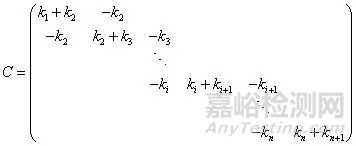 多自由度振动系统的分析和模型的建立