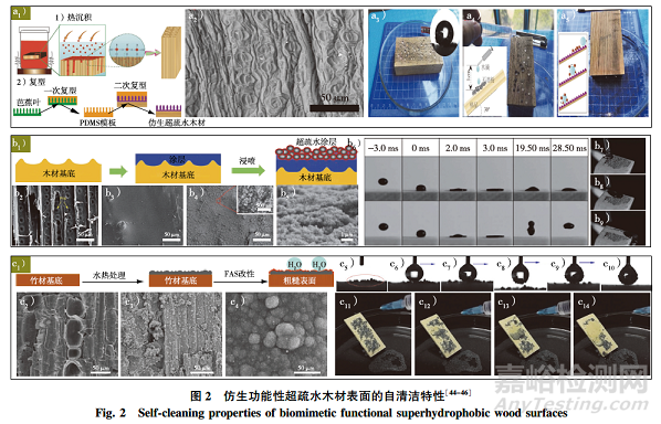 专论综述｜仿生超疏水木材表面微纳结构制备研究进展