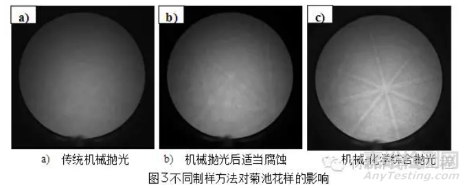 电子背散射衍射（EBSD）制样技术