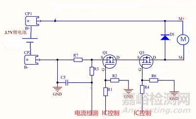 某小家电二极管模拟短路着火原因案例分析