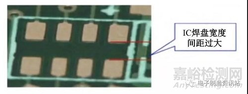 焊盘尺寸设计缺陷