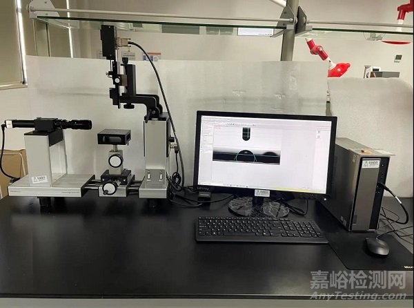 光学视频接触角测量仪的原理及应用