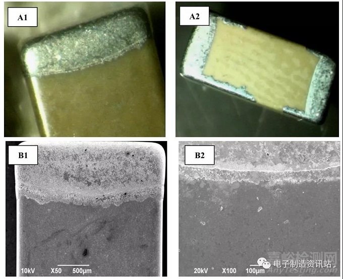 贴片电容常见缺陷及失效机理