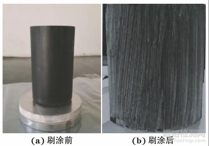 自由装填式药柱包覆层黏接质量的激光错位散斑检测