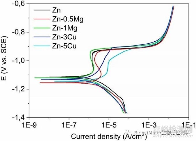 用于支架植入的Zn-Mg和Zn-Cu合金：从纳米力学表征到体外降解和生物相容性