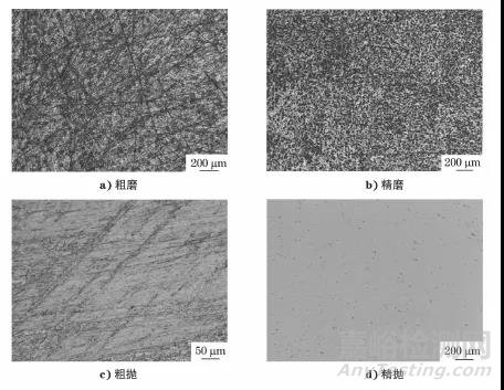 不同类型钛及钛合金金相试样制备方法