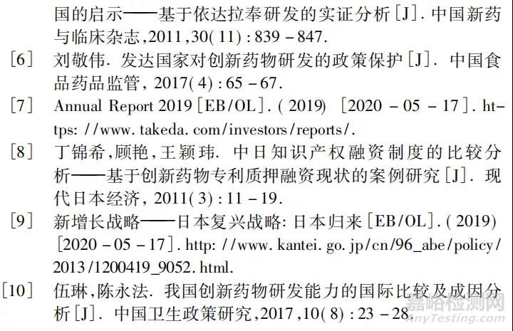 日本创新药物研发激励政策研究及对我国的启示