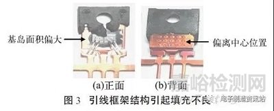 功率器件封装体填充不良分析及改进措施