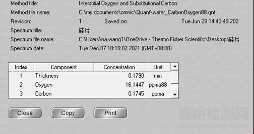 红外光谱法在硅中氧碳含量测定上的应用