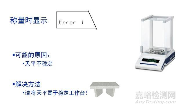 实验室电子天平的正常使用和维护保养知识汇总