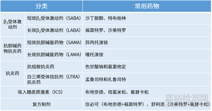 吸入制剂的技术壁垒与全球代表产品