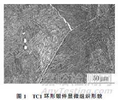 钛合金在金相检验中的常见缺陷