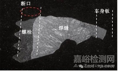 汽车车身螺栓套断裂失效分析案例