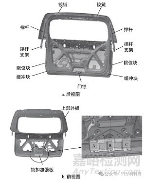 汽车背门锁加强板焊点开裂失效分析案例
